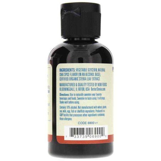 Better Stevia Liquid Sweetener, NOW